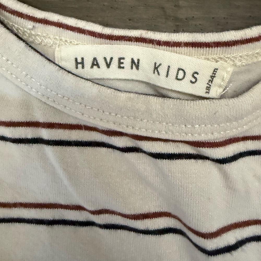 Haven kids tee & childhoods set 18-24 EUC - Picture 2 of 7